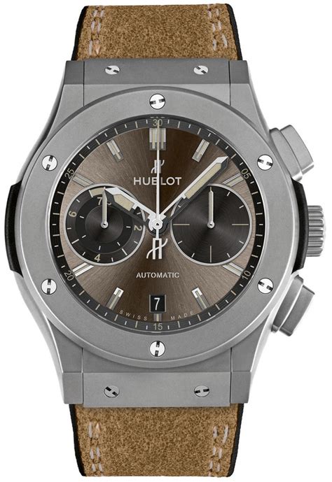 hublot leather strap watch